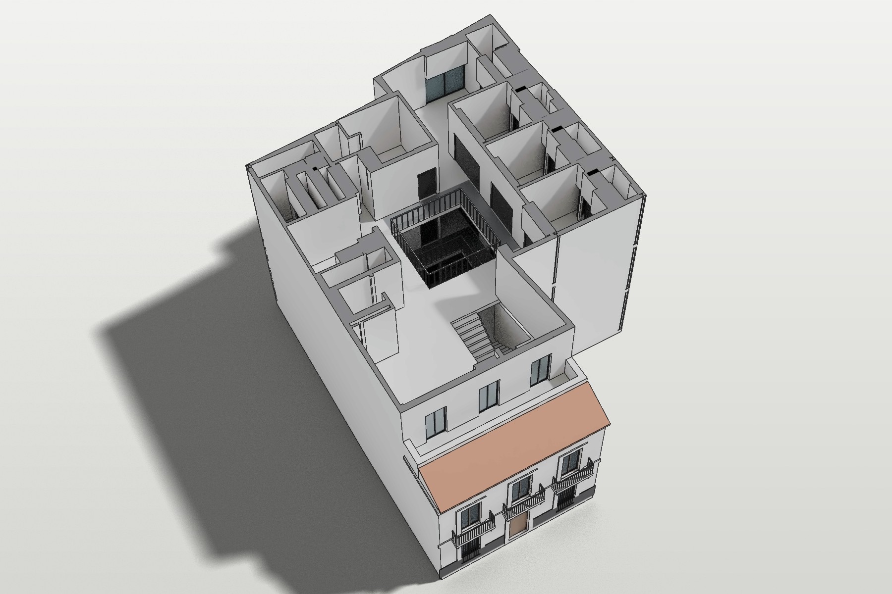 Alfarería 100, Sevilla: planta segunda