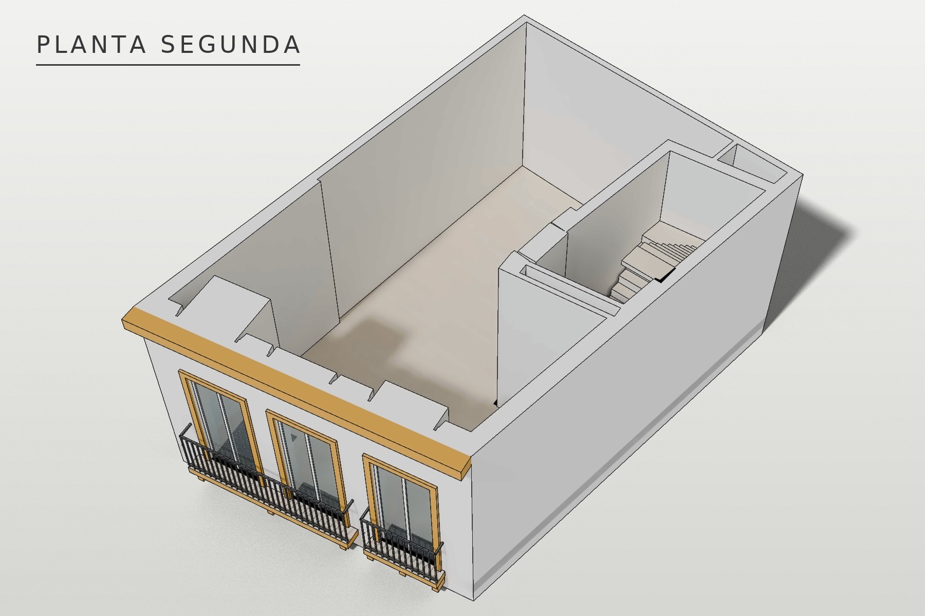 Velázquez 3, Sevilla: planta segunda