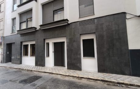 Pedro Tafur 1 (Sevilla), fachada a calle Pedro Tafur, obra terminada