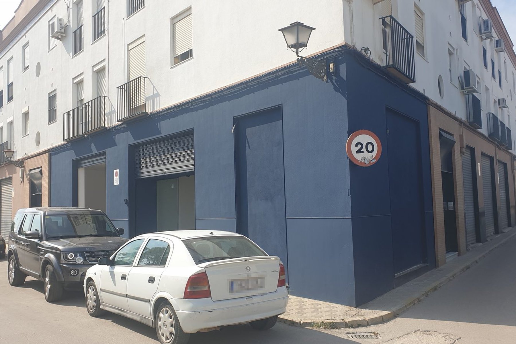 ADECUACIÓN DE LOCAL COMERCIAL · Pepe Palanca 64, Marchena (Sevilla) — fachadas a calle Pepe Palanca y calle Duarte