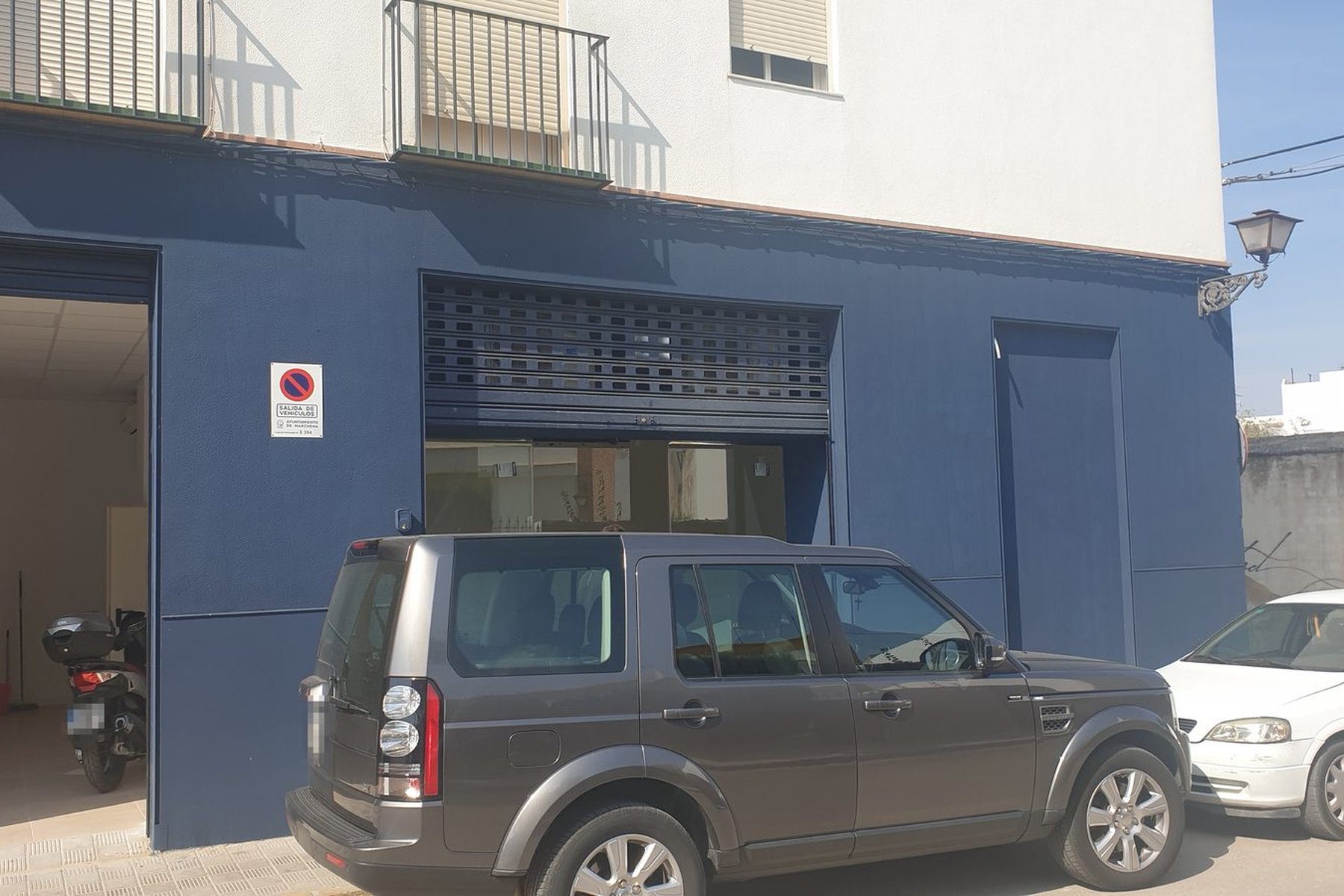 ADECUACIÓN DE LOCAL COMERCIAL · Pepe Palanca 64, Marchena (Sevilla) — fachada a calle Pepe Palanca
