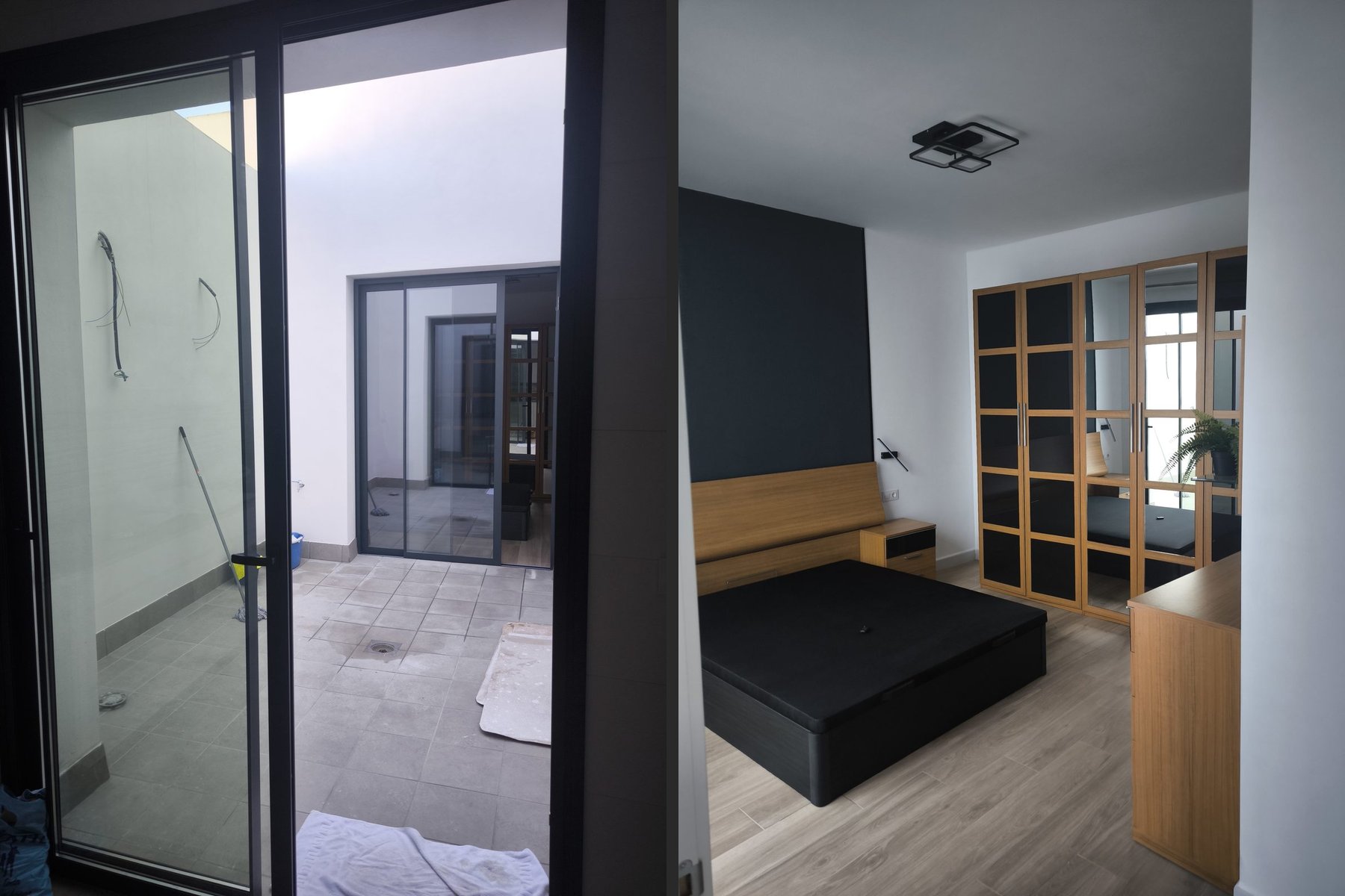 VIVIENDA UNIFAMILIAR ENTREMEDIANERAS · undefined, Marchena (Sevilla) — patio · dormitorio