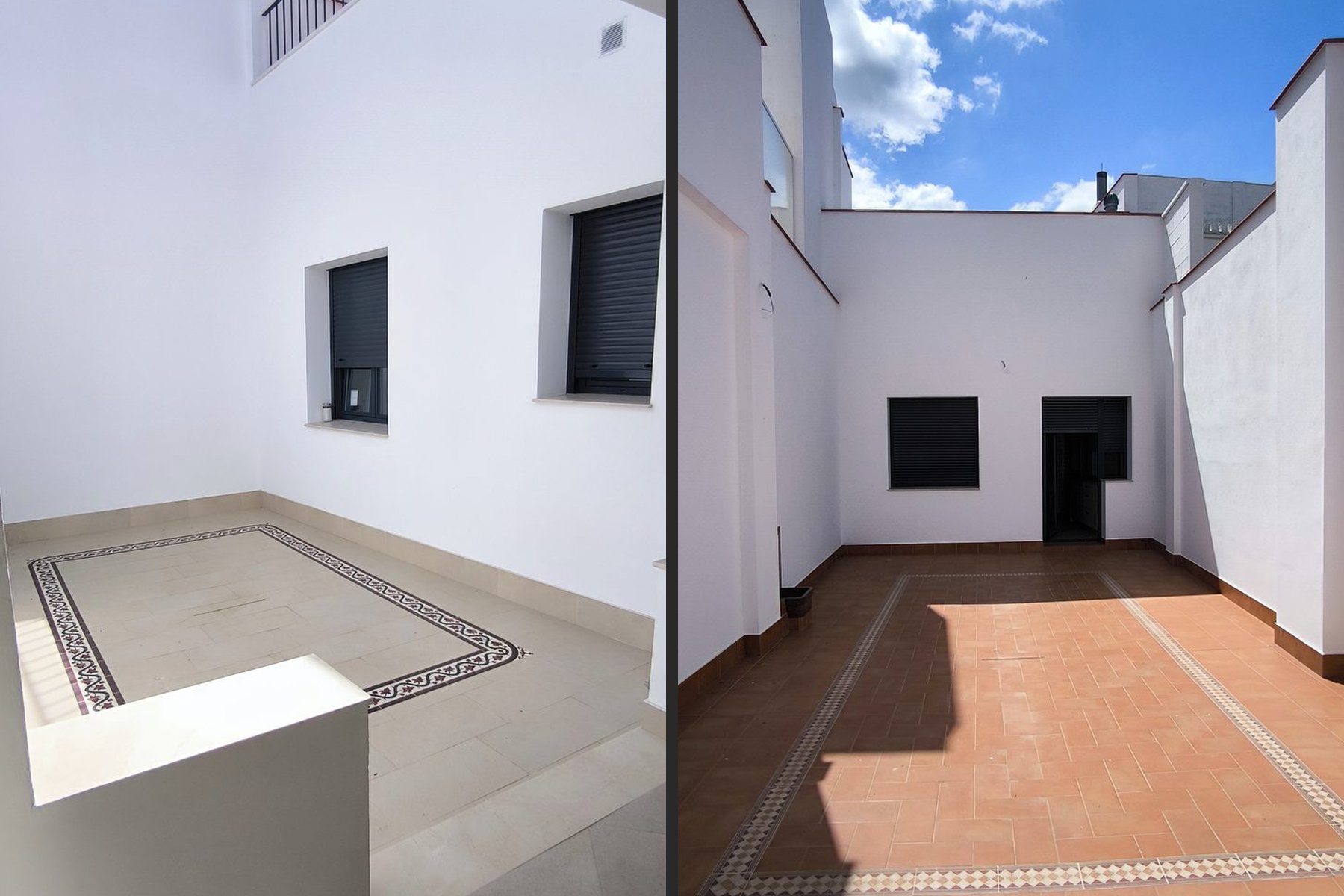 VIVIENDA UNIFAMILIAR ENTREMEDIANERAS · undefined, Marchena (Sevilla) — patios