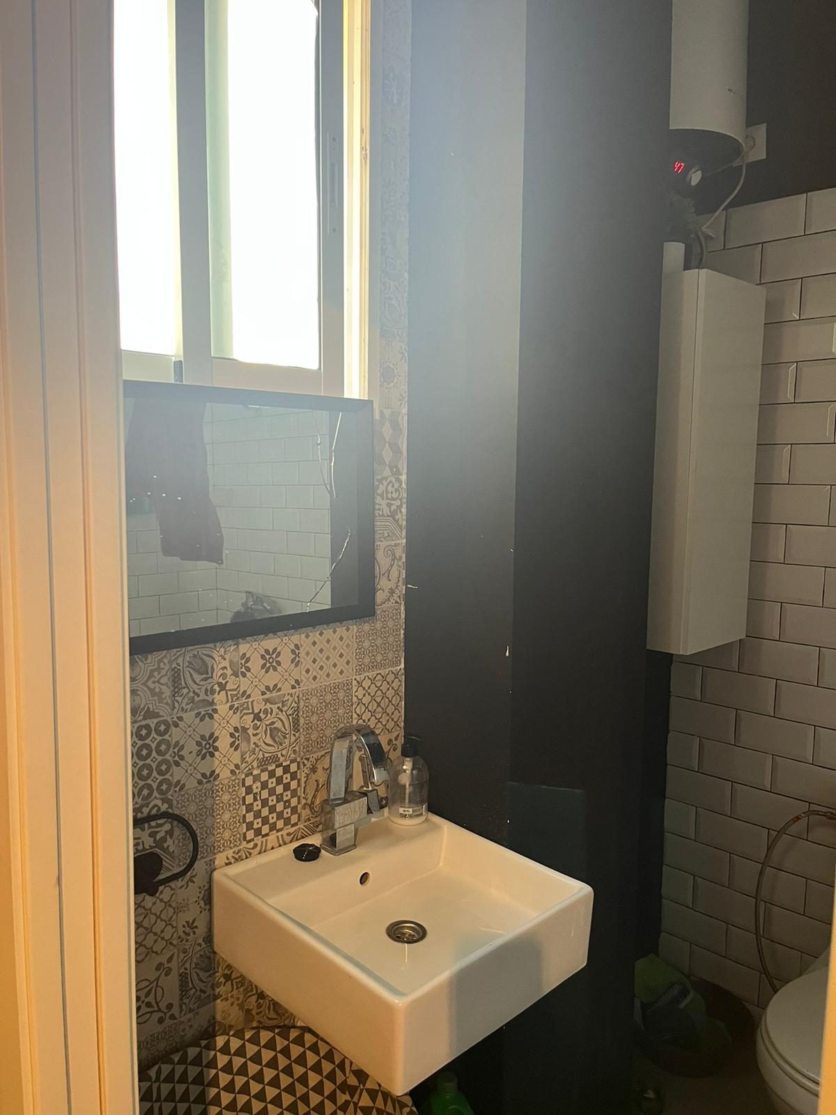 baño, lavabo