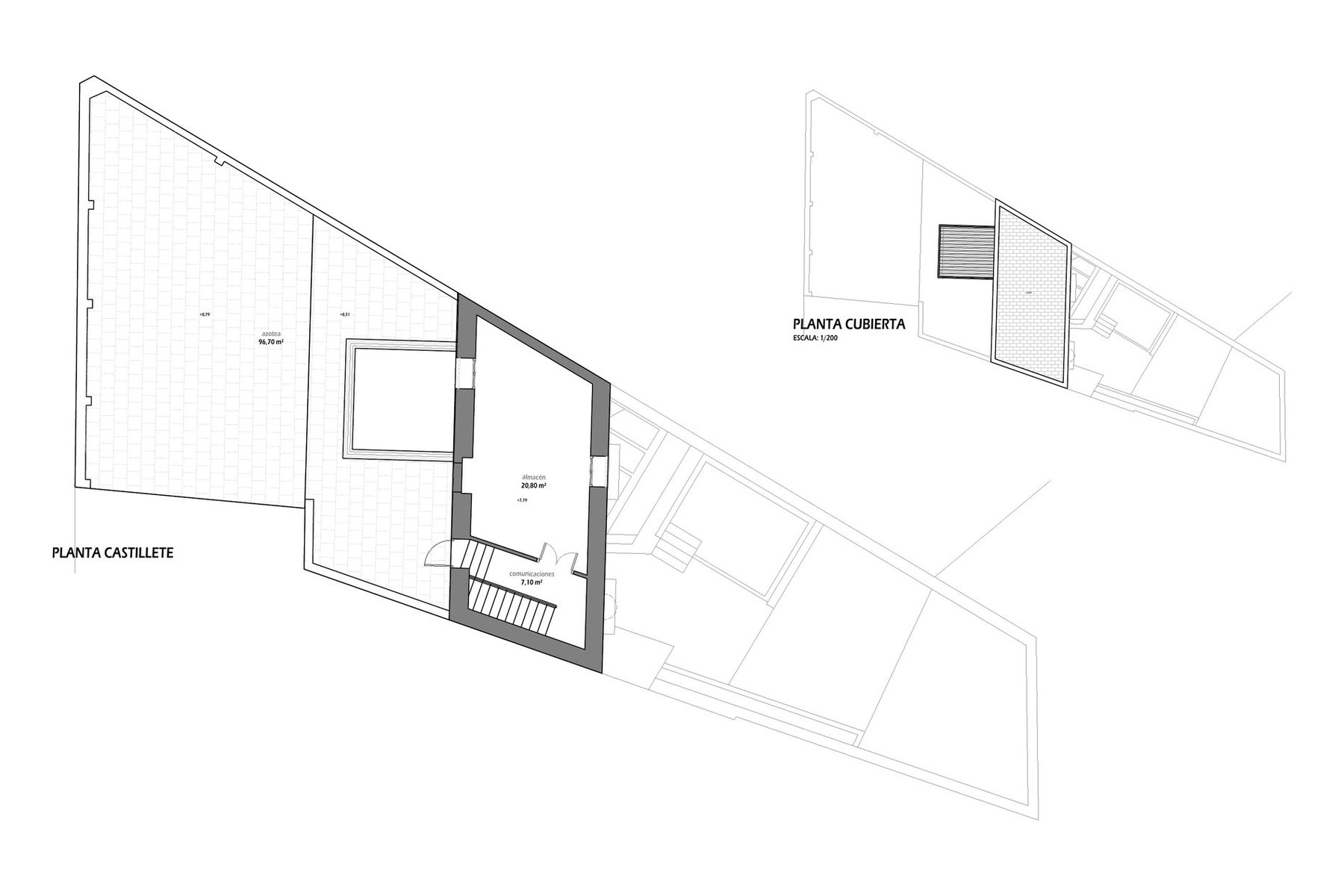REHABILITACIÓN Y REFORMA VIVIENDA UNIFAMILIAR · undefined, Marchena (Sevilla) — planta castillete