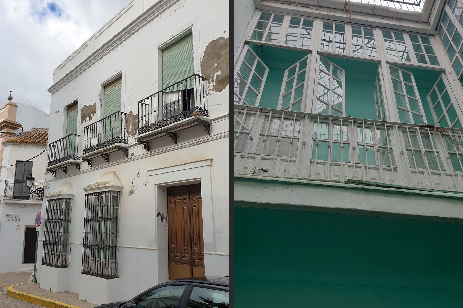 REHABILITACIÓN Y REFORMA VIVIENDA UNIFAMILIAR · undefined, Marchena (Sevilla) — estado previo