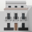 Alfarería 100, Sevilla: fachada a calle Alfarería
