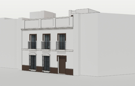 Las Torres 15, Marchena: vista exterior desde la calle