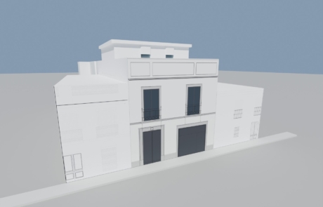 VIVIENDA UNIFAMILIAR ENTREMEDIANERAS · Méndez Núñez 46, Marchena (Sevilla) — vista exterior desde calle Méndez Núñez