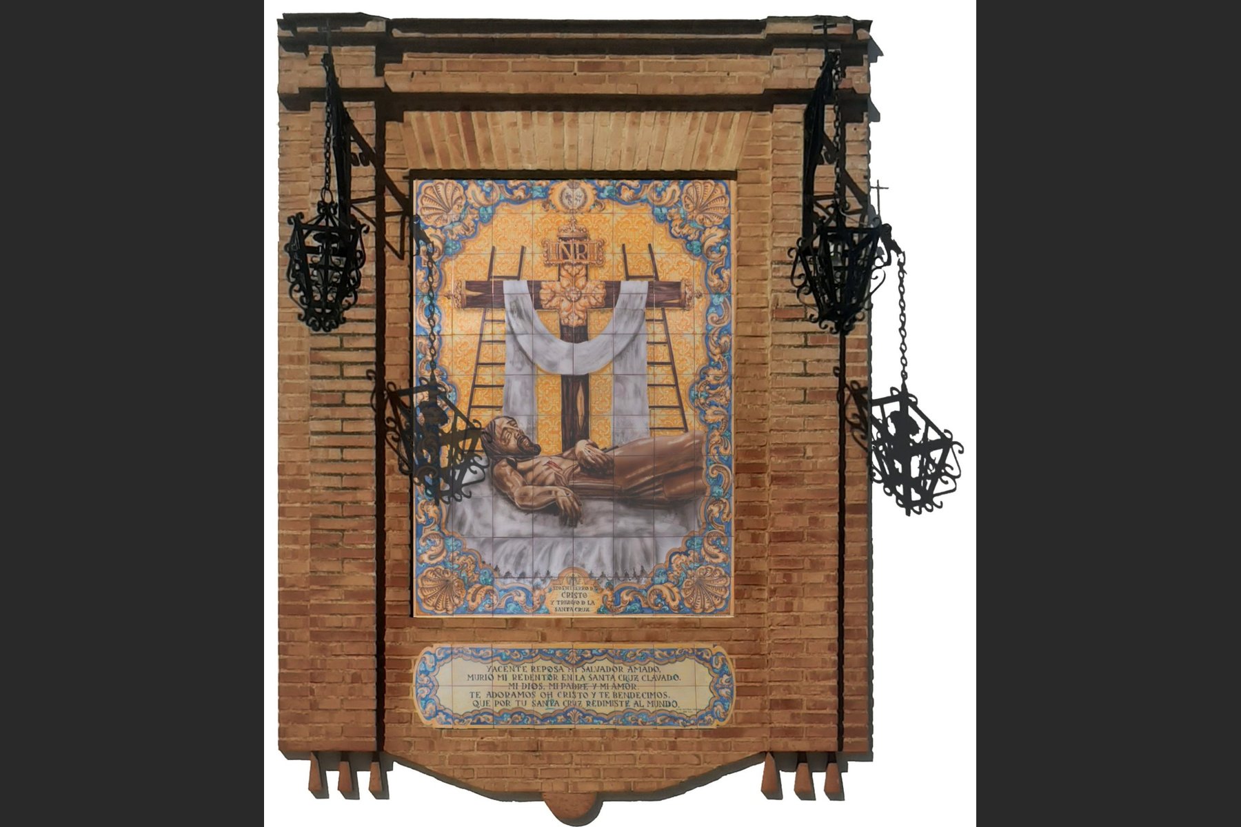 fotomontaje del retablo