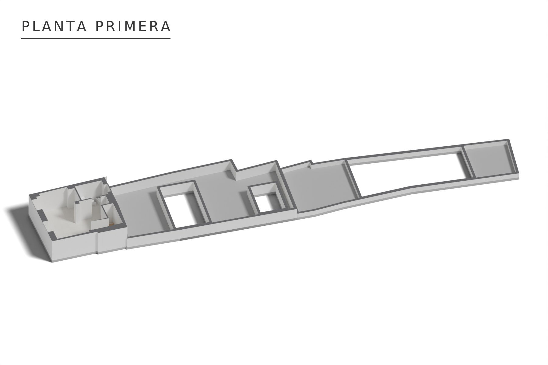 VIVIENDA UNIFAMILIAR ENTREMEDIANERAS · undefined, Marchena (Sevilla) — planta primera