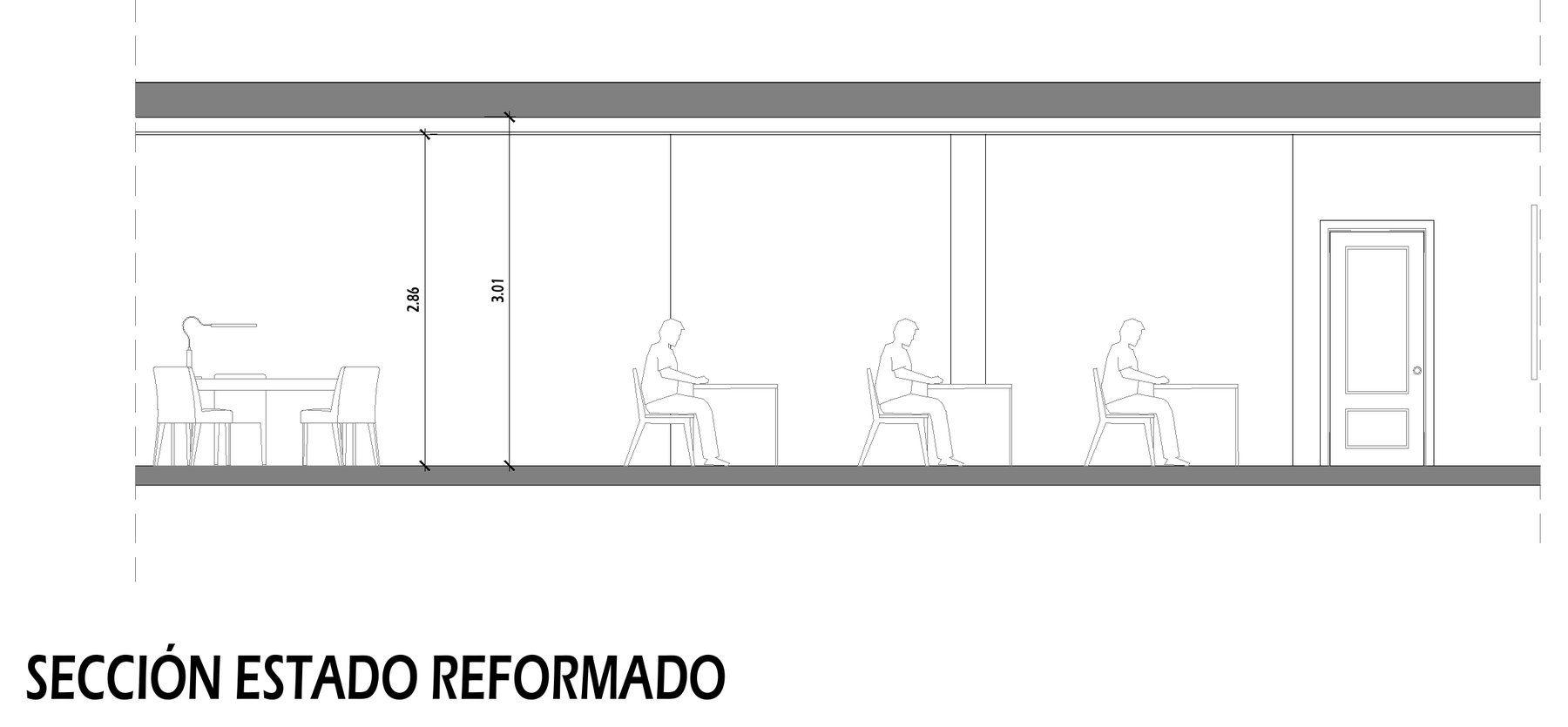 sección, estado reformado