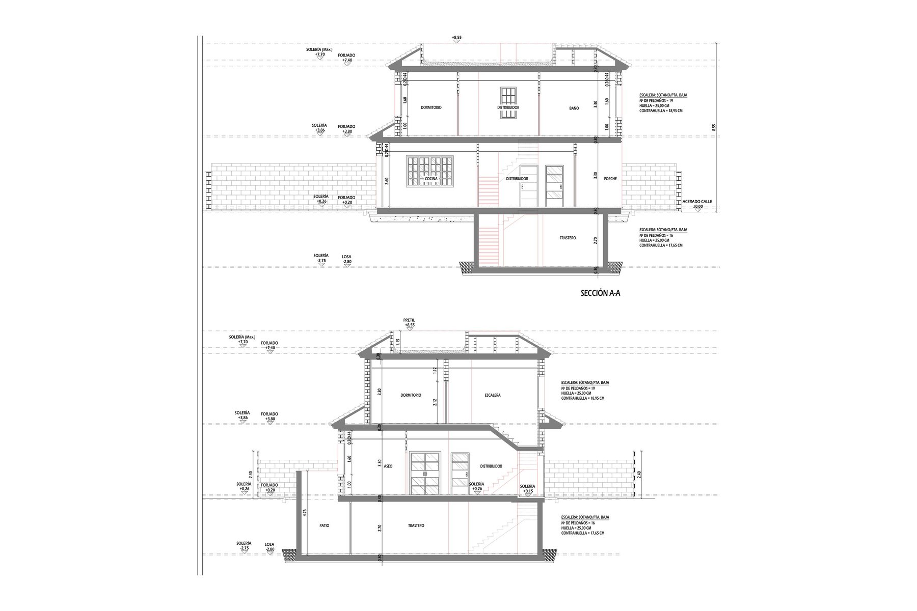 VIVIENDA UNIFAMILIAR AISLADA · undefined, Marchena (Sevilla) — secciones